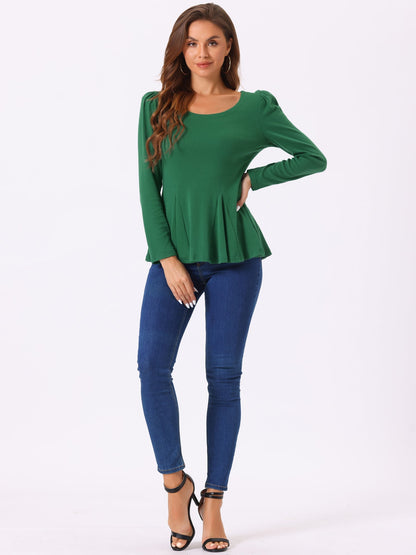 Mila Shirt Dames | Lange Mouwen & Ronde Hals