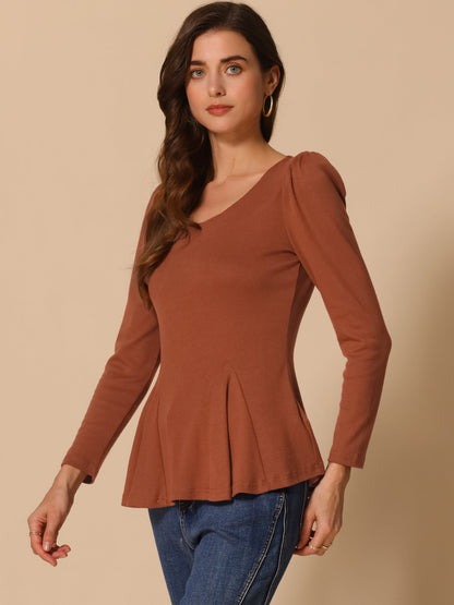 Mila Shirt Dames | Lange Mouwen & Ronde Hals