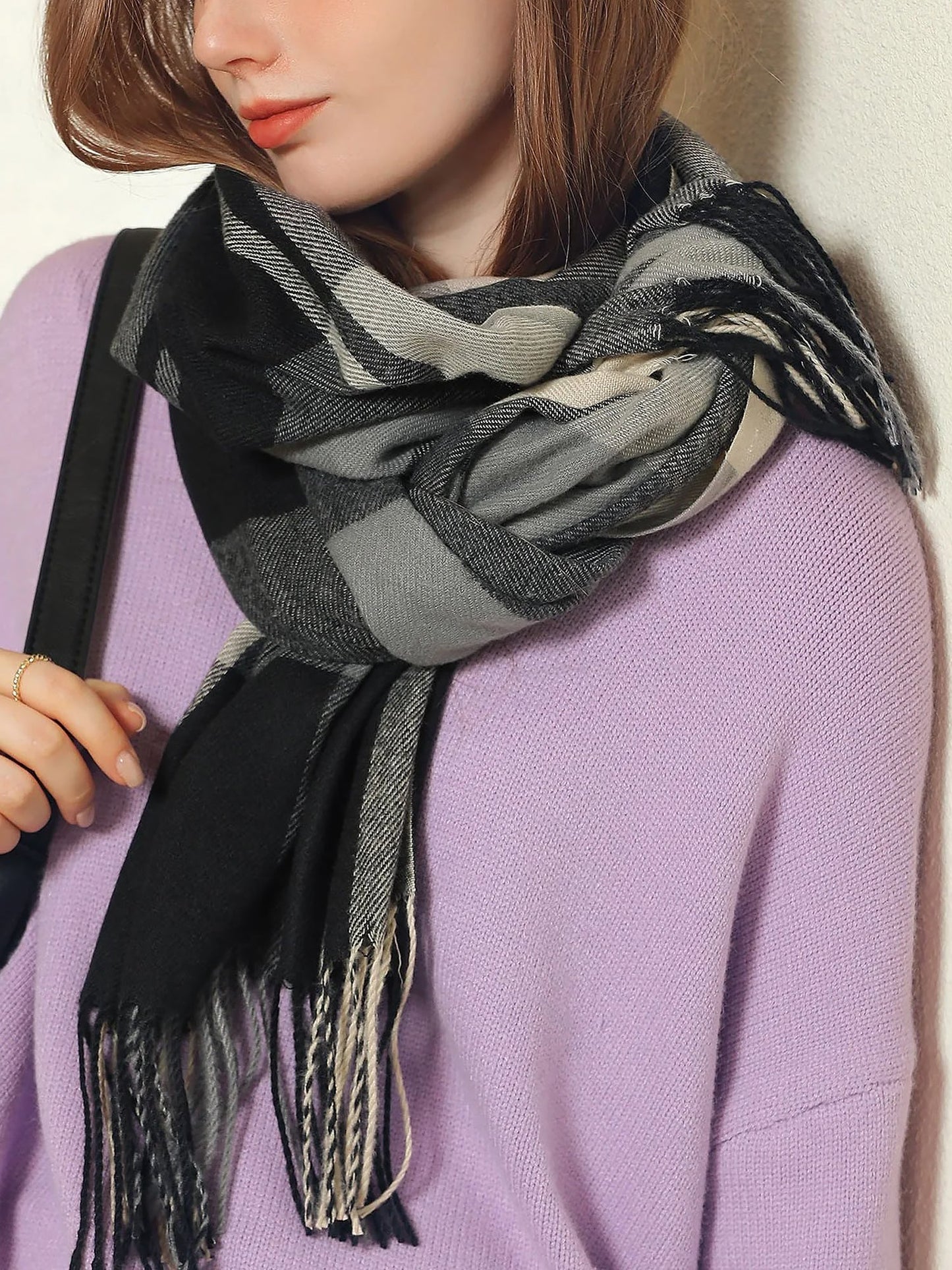 Noelle | Geruite Sjaal Dames